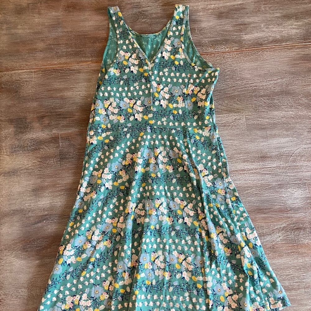 Old navy blue floral dress